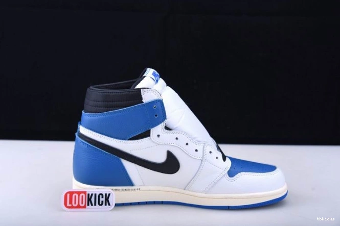 Rep TBK and Scott Air Jordan 1 Travis DH3227-105 White Blue 0708